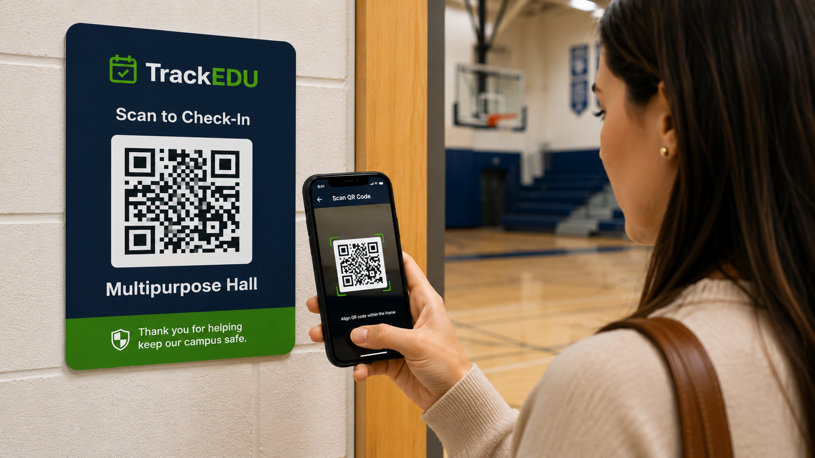 QR Entry Hub Interface Map